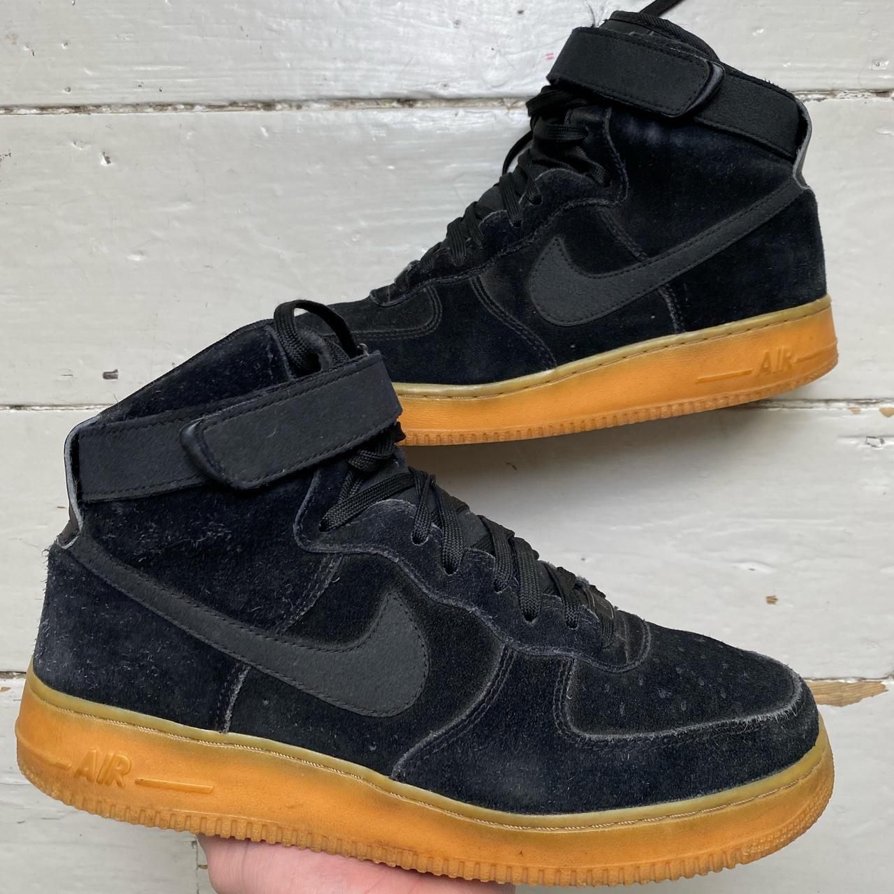 Nike Air Force 1 Suede High Black