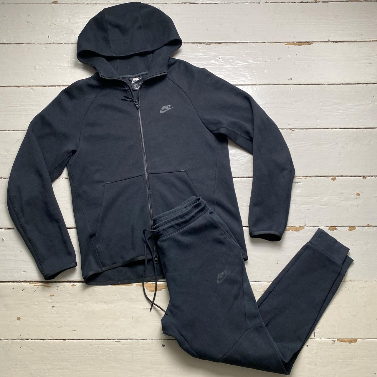 Nike Tech Fleece Black Tech Fleece Tracksuit