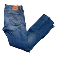 Levis 513 Light Blue Stonewashed Jeans (32W)