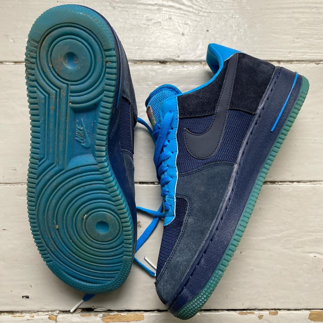 Nike Air Force 1 Blue Two Tone