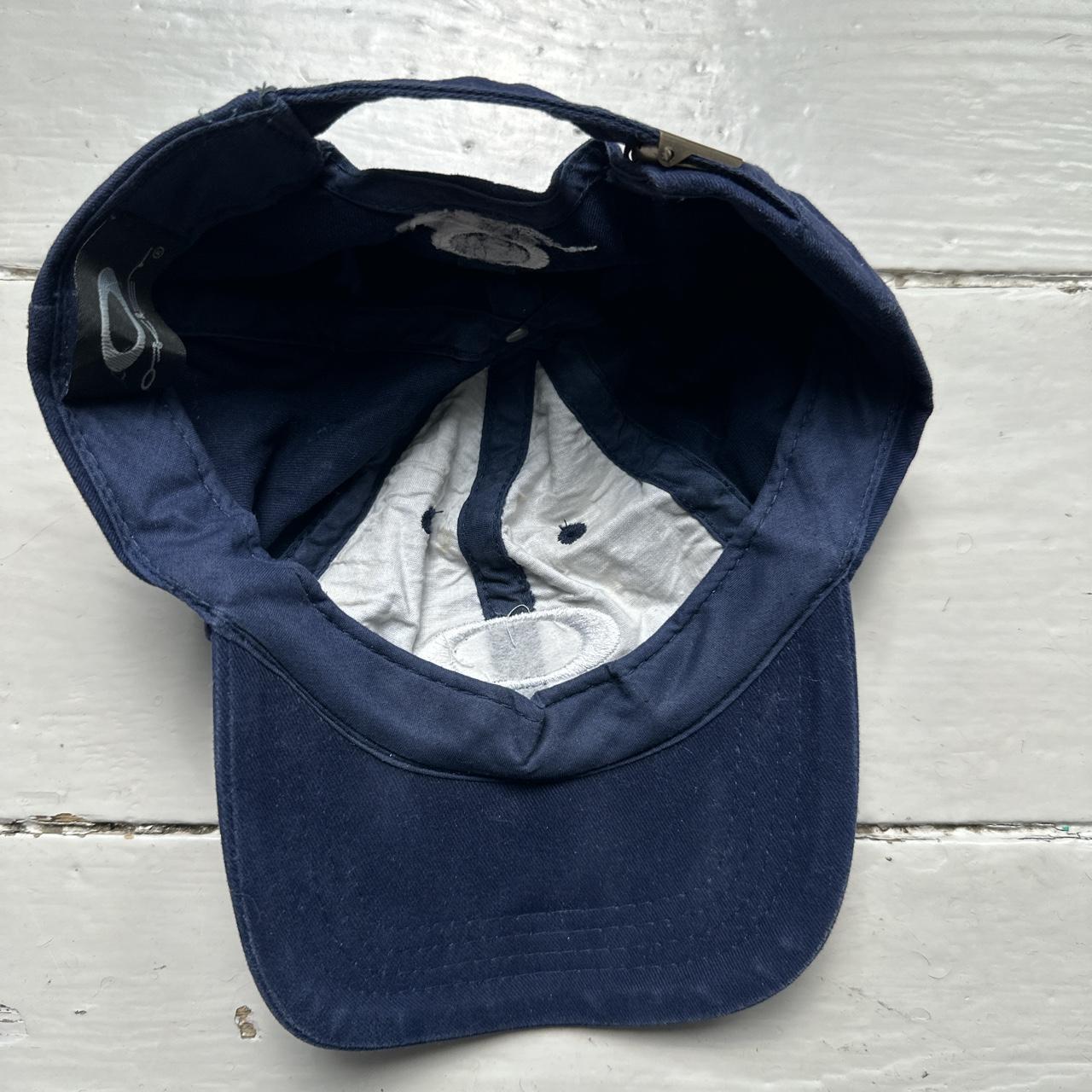 Oakley Navy and White Vintage Cap