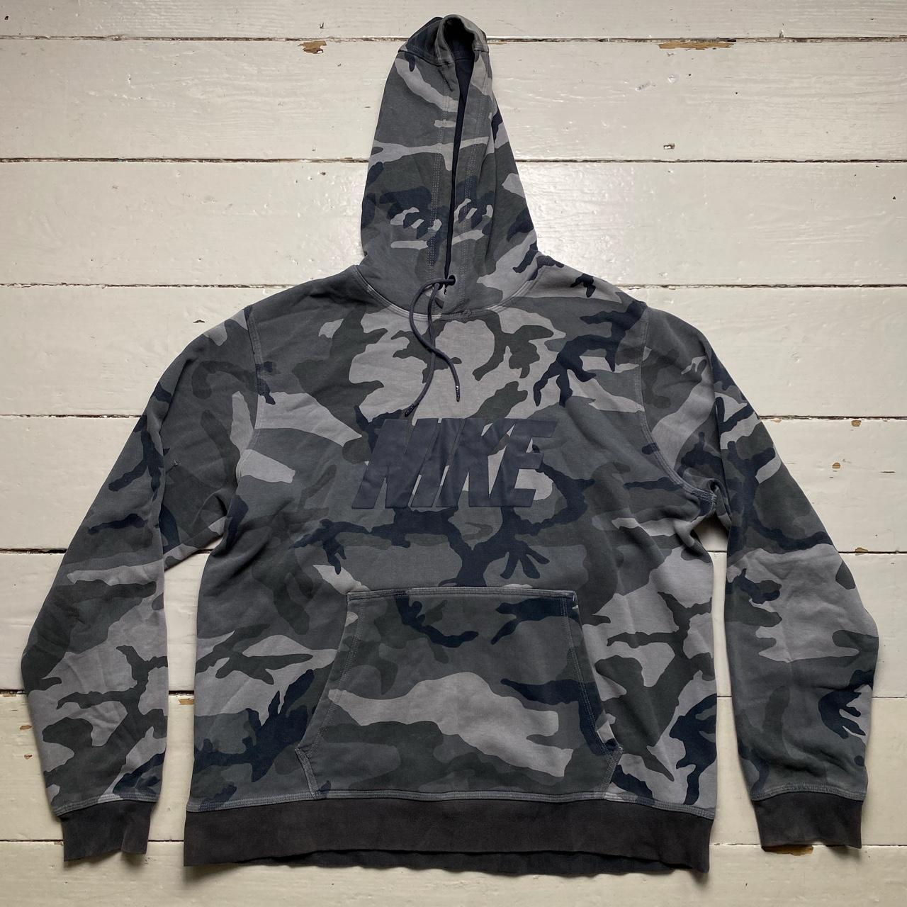 Nike Club Spellout Camouflage Hoodie