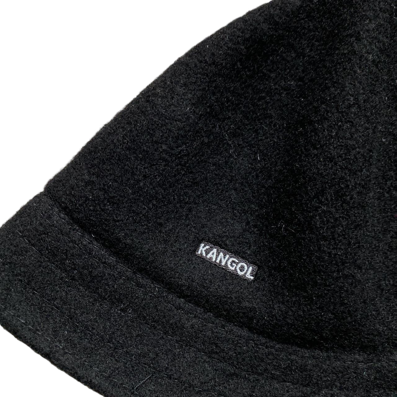 Kangol Vintage Wool Black ad White Bucket Hat