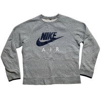 Nike Air Vintage Grey and Navy Jumper (M)