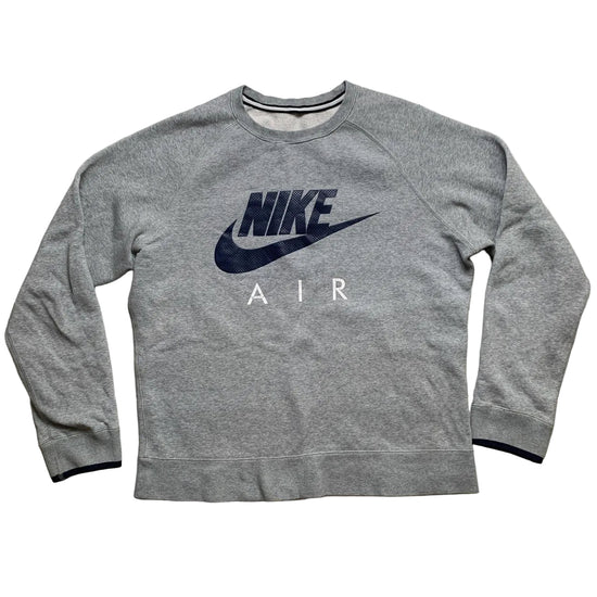 Nike Air Vintage Grey and Navy Jumper (M)