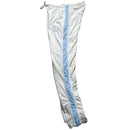 Nike Vintage White and Baby Blue Y2K Tracksuit Bottoms (S)