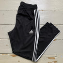 Adidas Black and White Stripe Bottoms