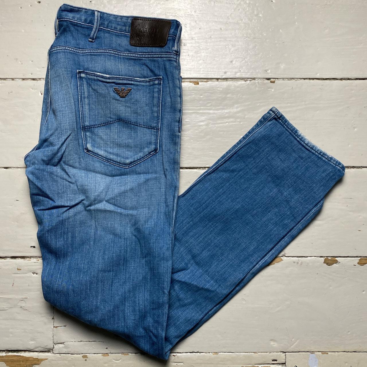 Armani Blue Slim Jeans