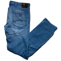 Armani Blue Slim Jeans (33W)