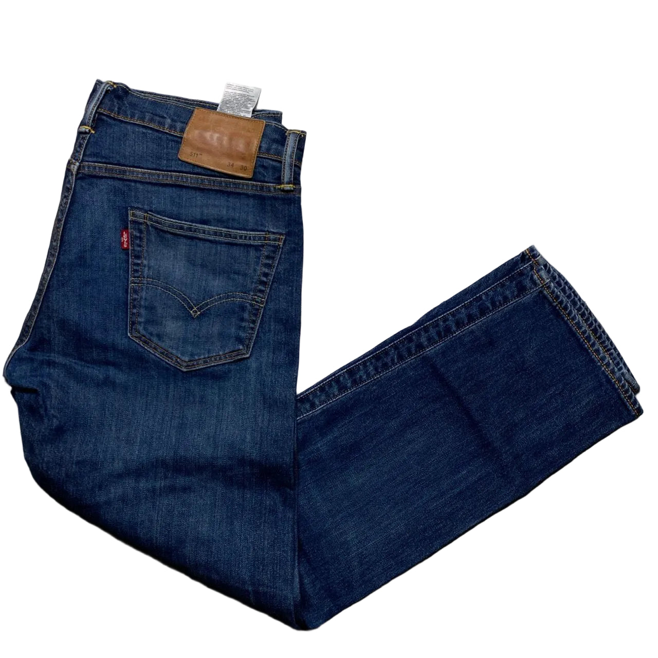 Levis 511 Slim Navy Jeans (34W)
