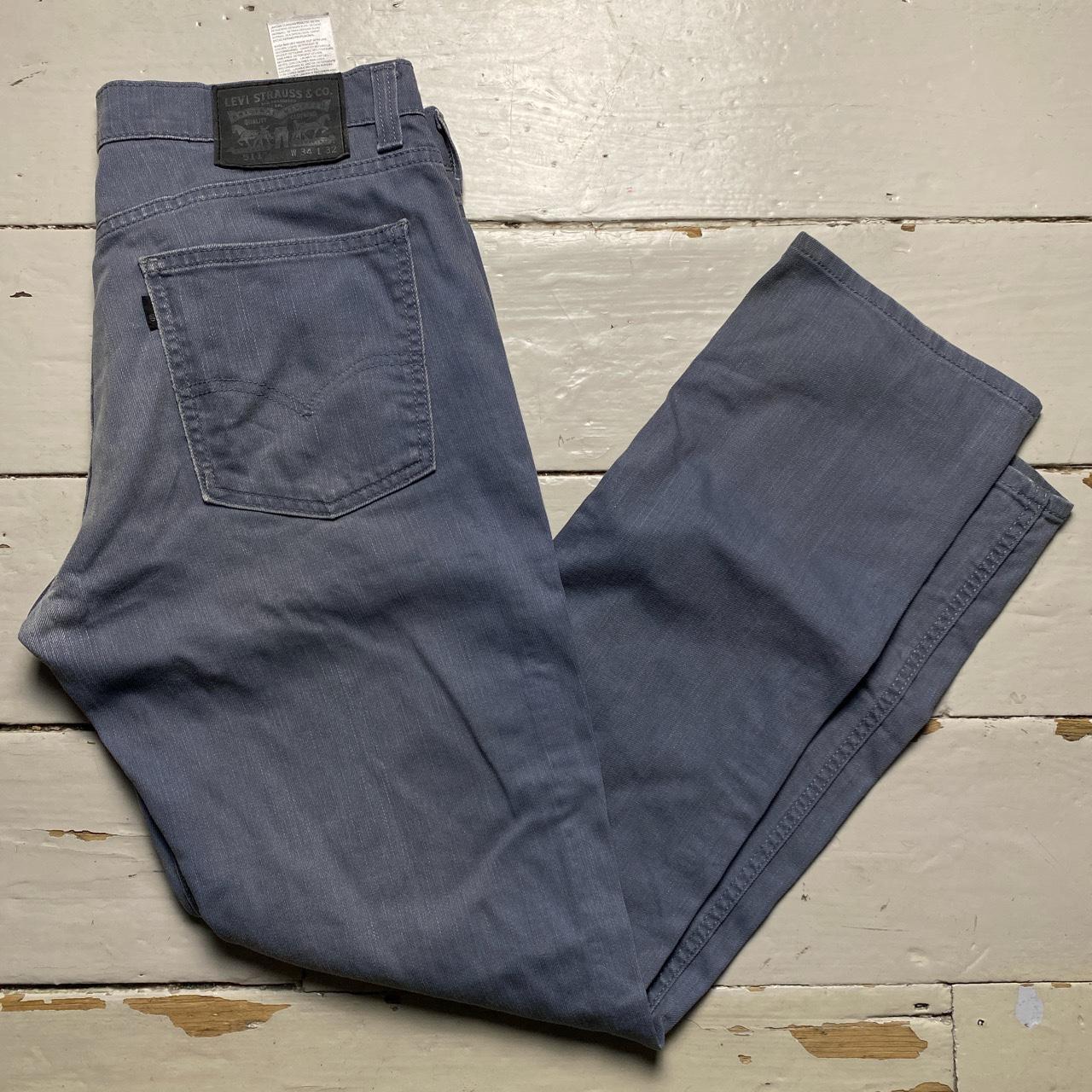 Levis 511 Light Grey Blue Jeans