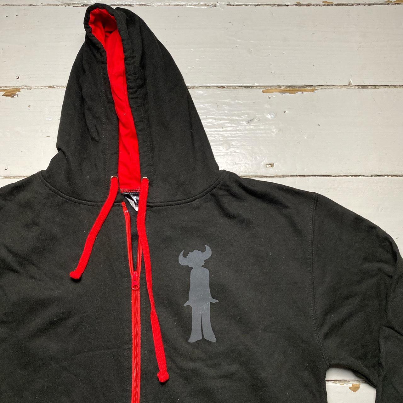 Jamiroquai Automation Black and Red Hoodie