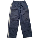 Nike Vintage Baggy Shell Track Pant Bottoms Navy and White (XL)