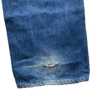 Evisu Vintage Light Blue White Daicock Swoosh Jeans (30W)