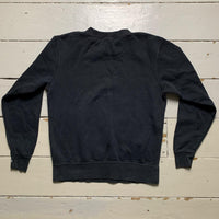 Nike Swoosh Black and White Jumper