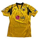 AEK Puma Greece Football Jersey Yellow and Black (M)
