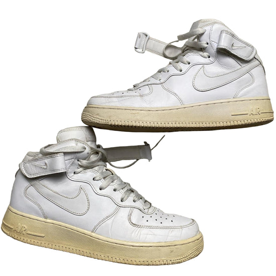 Nike Air Force 1 Mid White (UK 8.5)