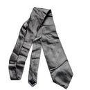 Burberry Burberrys Vintage Silk Silver Tie