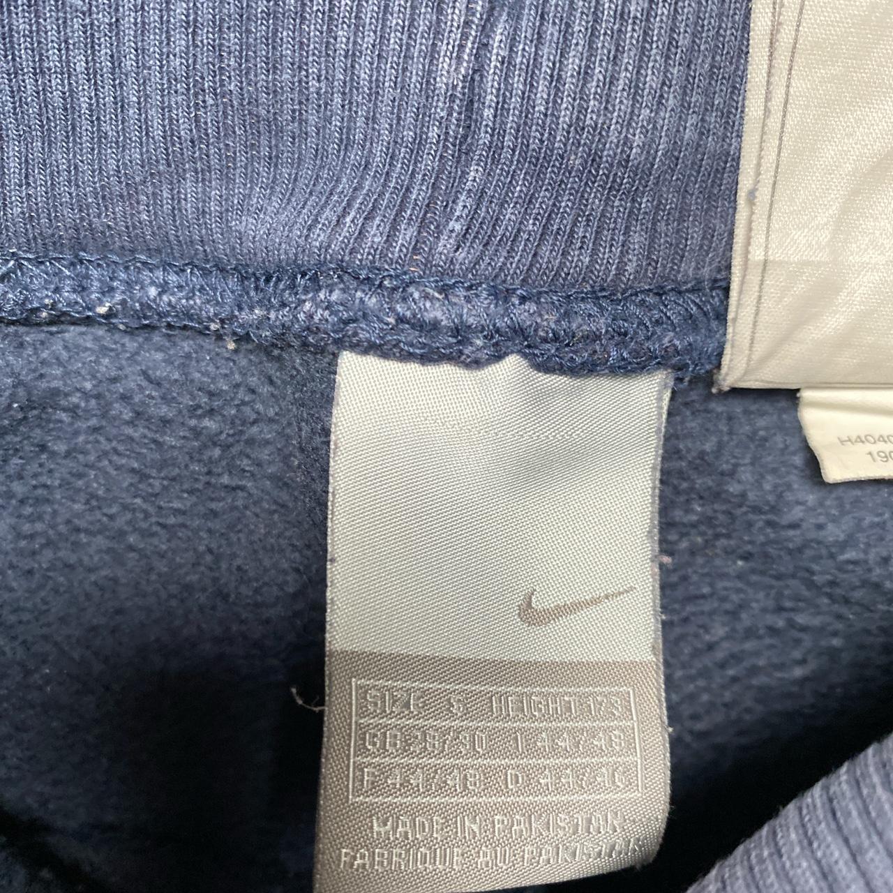 Nike Vintage Swoosh Navy and White Baggy Joggers