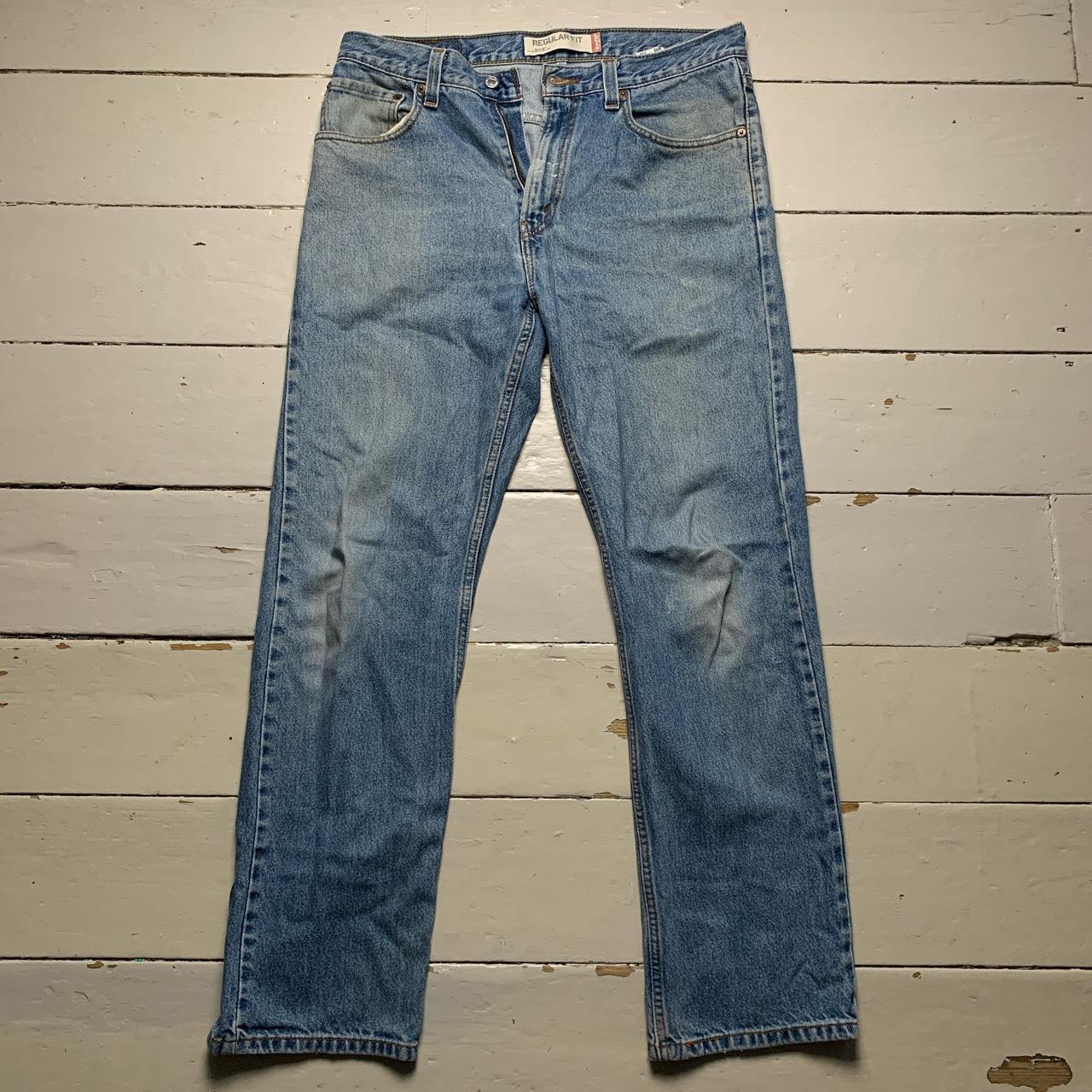 Levis 505 Baggy Blue Stonewash Jeans