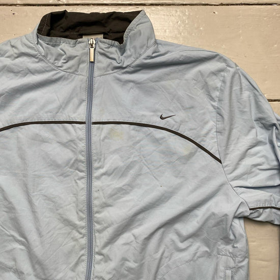 Nike Vintage Baby Blue Shell Tracksuit Jacket Womens