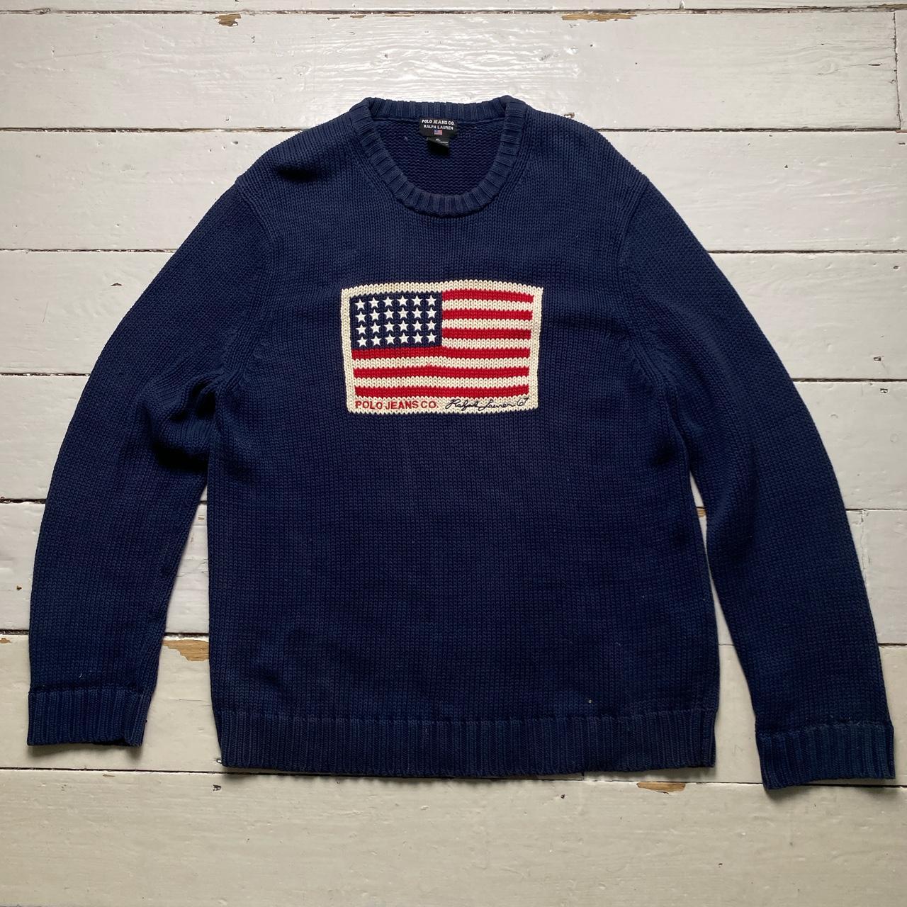 Polo Ralph Lauren Vintage Heavy Knit USA Jumper