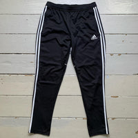 Adidas Black and White Stripe Bottoms