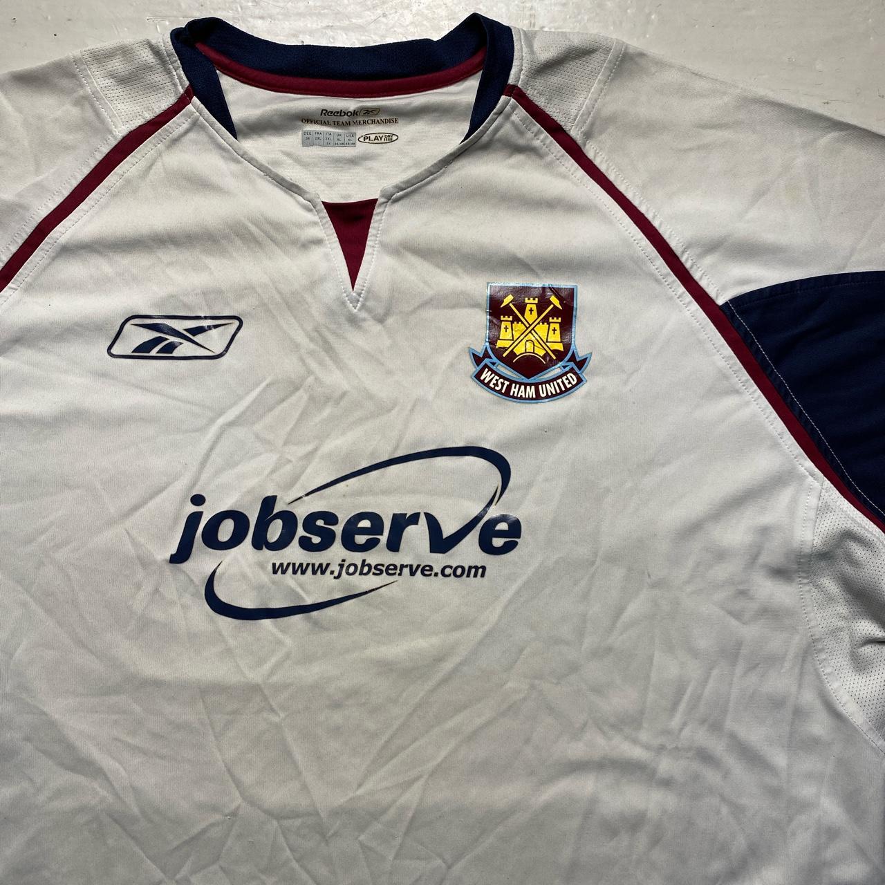 West Ham United Vintage 2005-07 Reebok Football Jersey