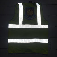Dickies West Ham United Football Hi Vis Reflective Gilet Vest (L)
