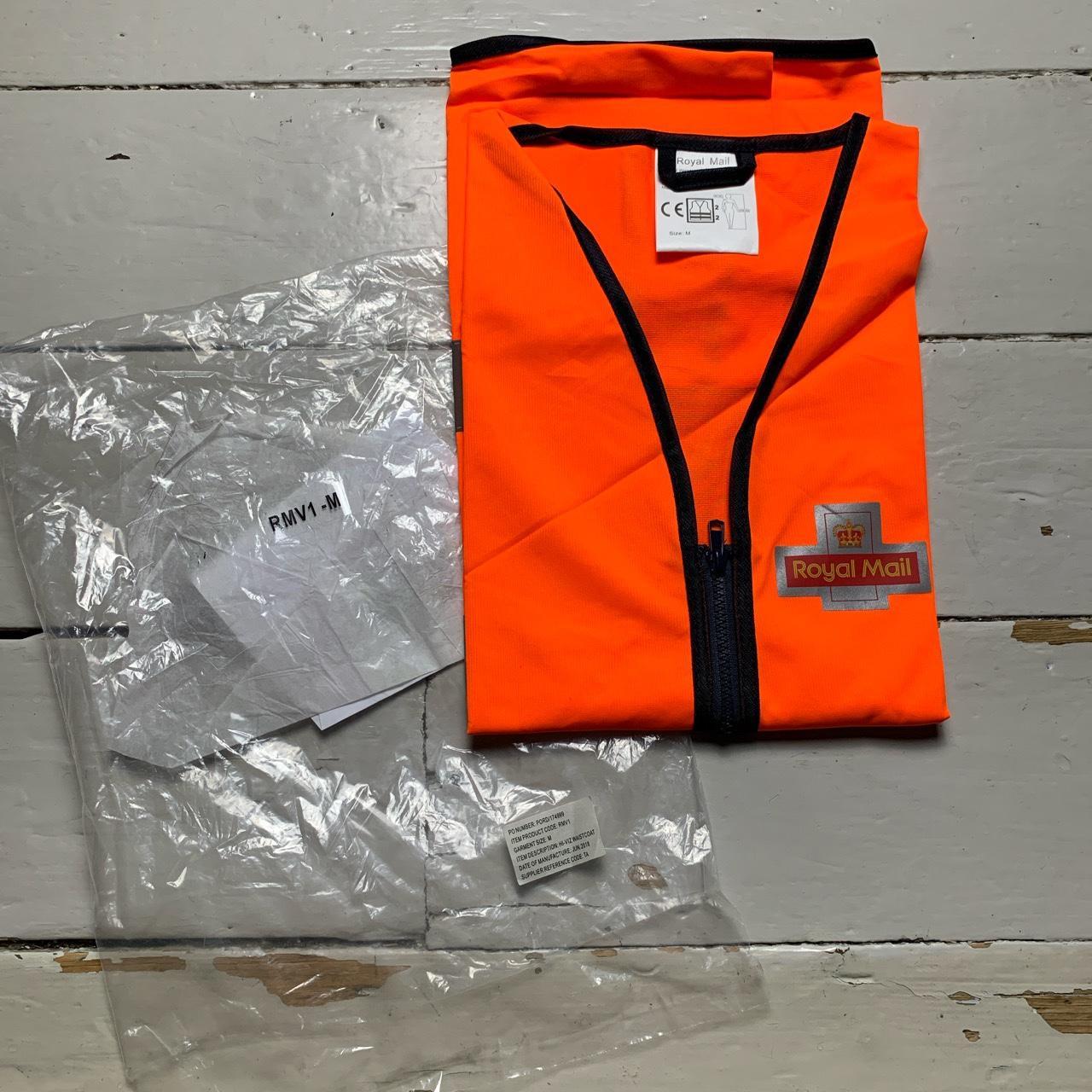 Royal Mail Hi Vis Orange Reflective Gilet