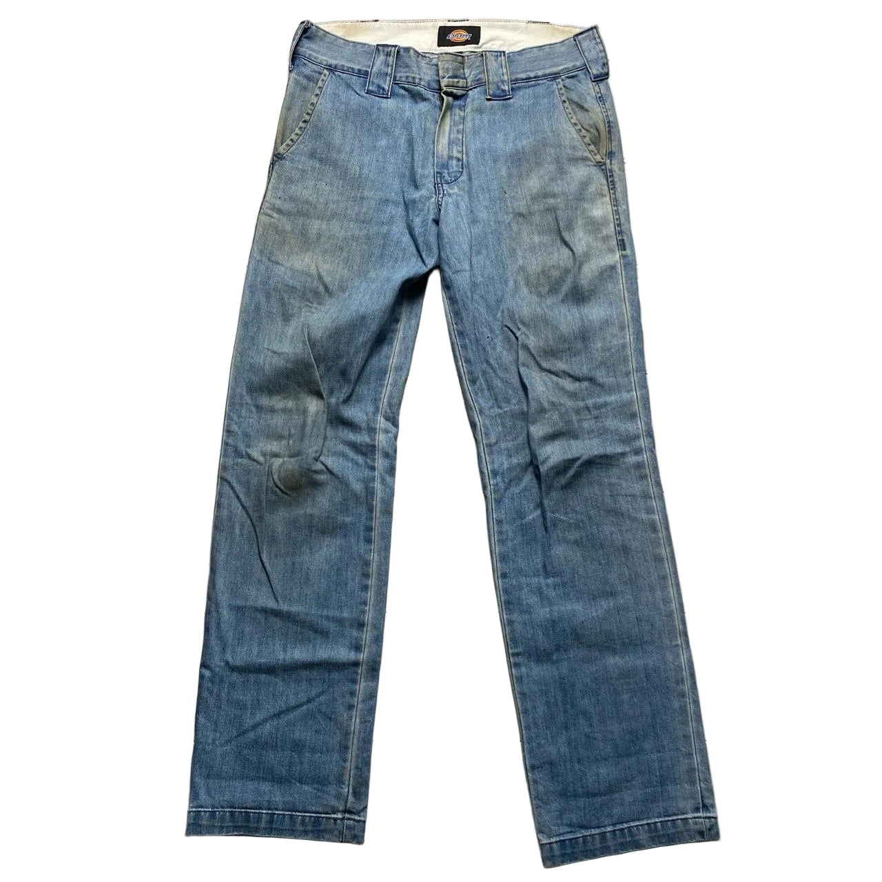 Dickies Jean Cargo Trousers Light Faded Blue (32W)