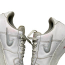 Nike Air Force 1 Jewel White and Red (UK 10)