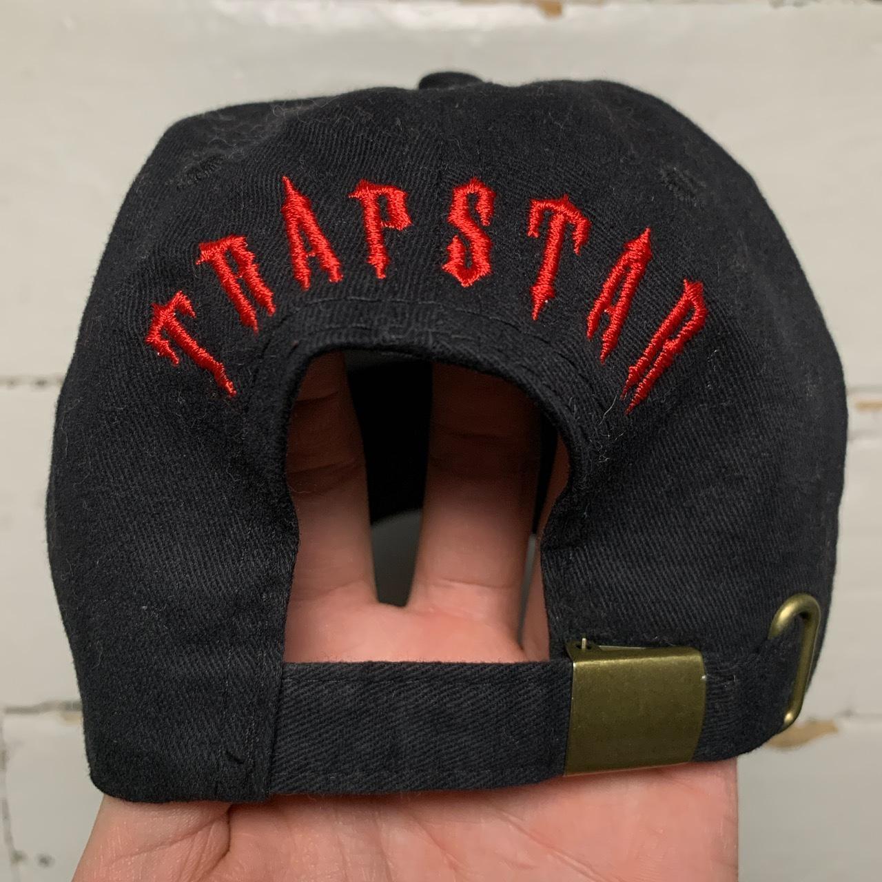 Trapstar Irongate Black and Red Cap