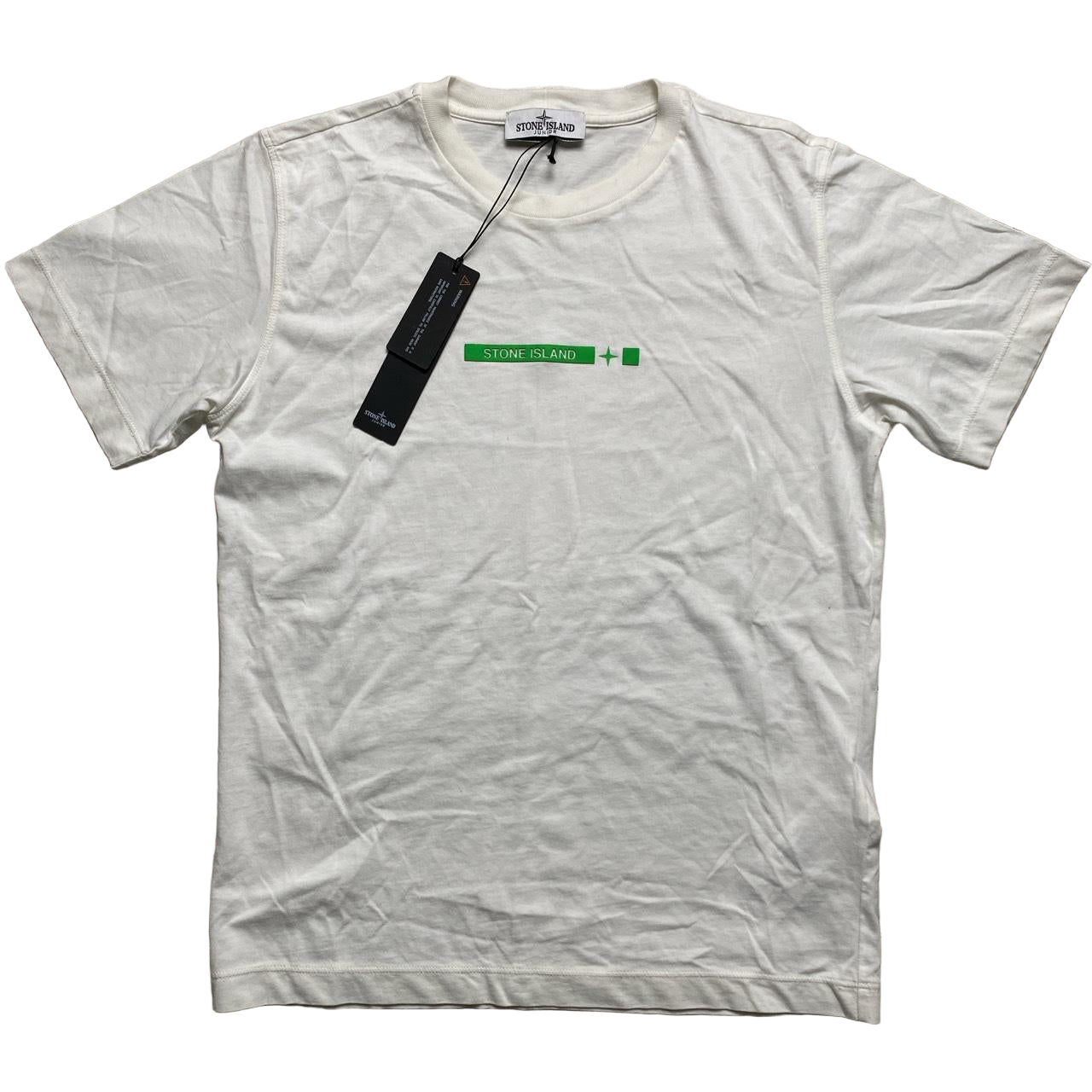 Stone Island Junior White T Shirt (12Y)