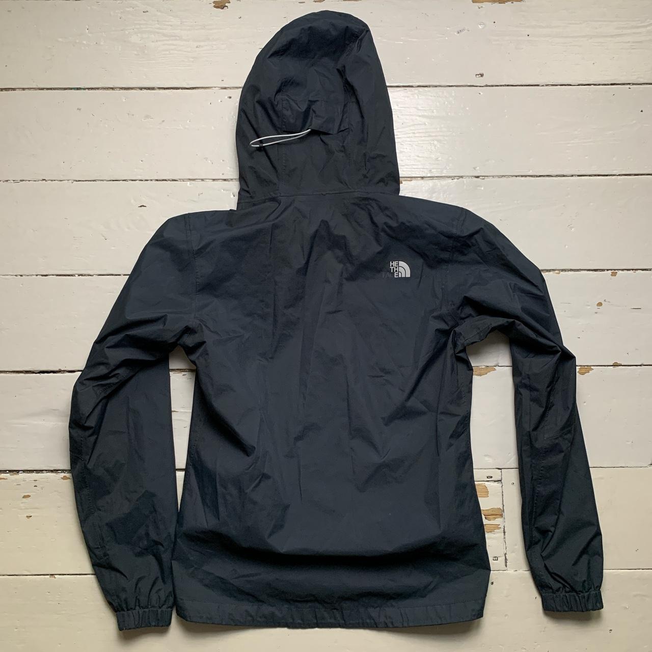 The North Face Windbreaker Navy and White