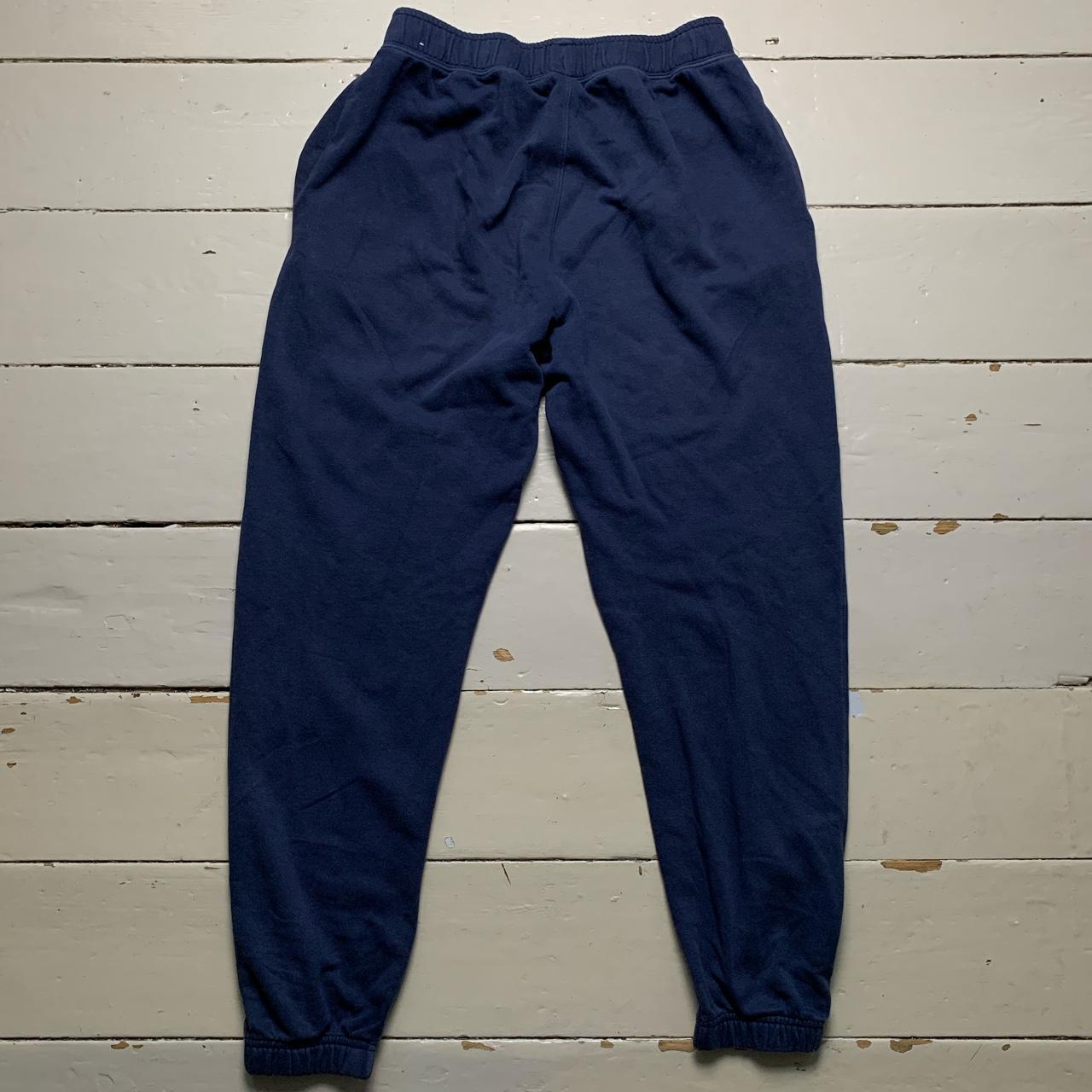 Nike Club Swoosh Navy and White Joggers