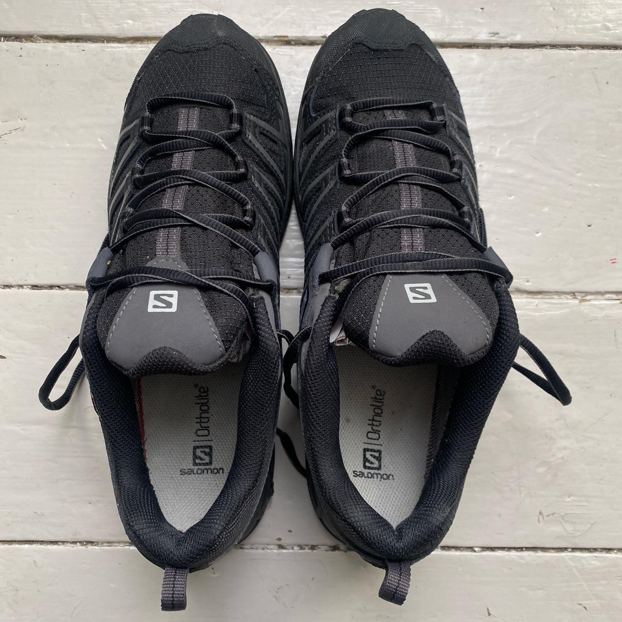 Salomon X Ultra Black and Grey Trainers