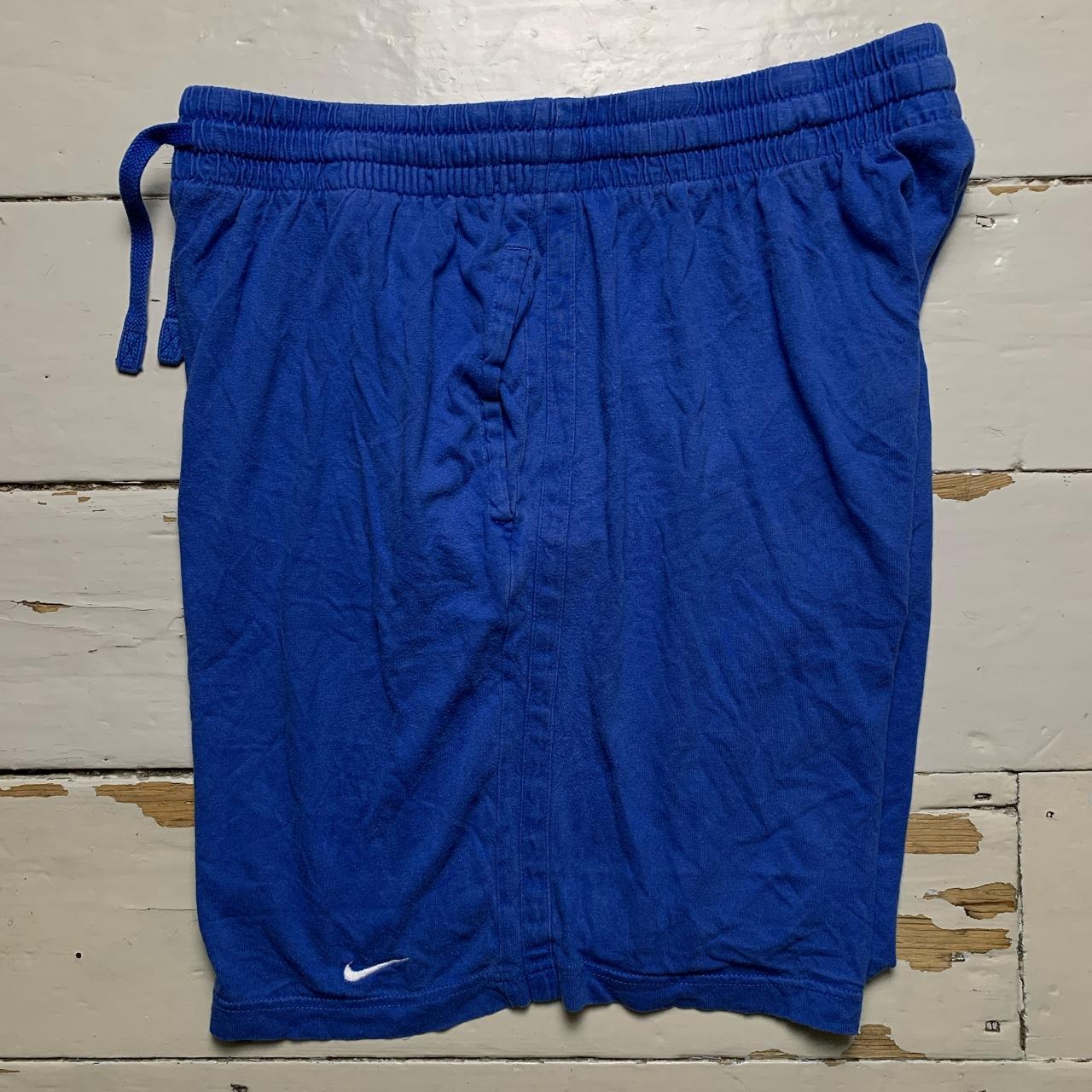 Nike Swoosh Shorts Blue and White