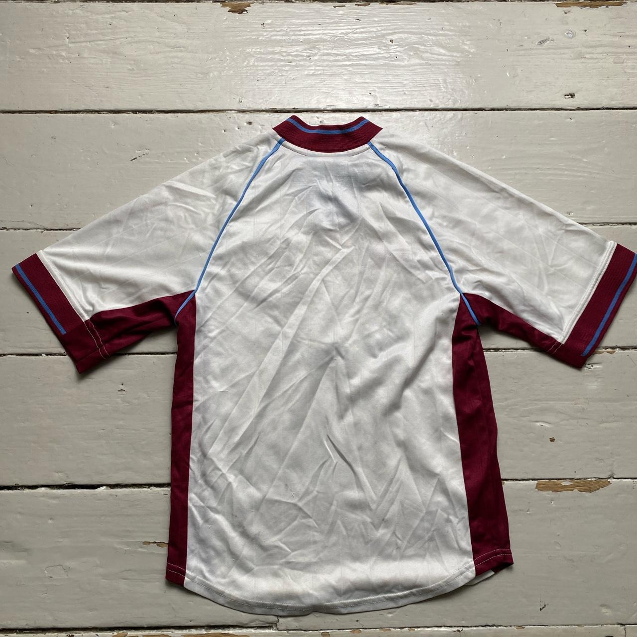 West Ham United Vintage Kids Pony Dr Martens White Football Jersey