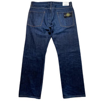 Stone Island Navy Baggy Jeans (36W)