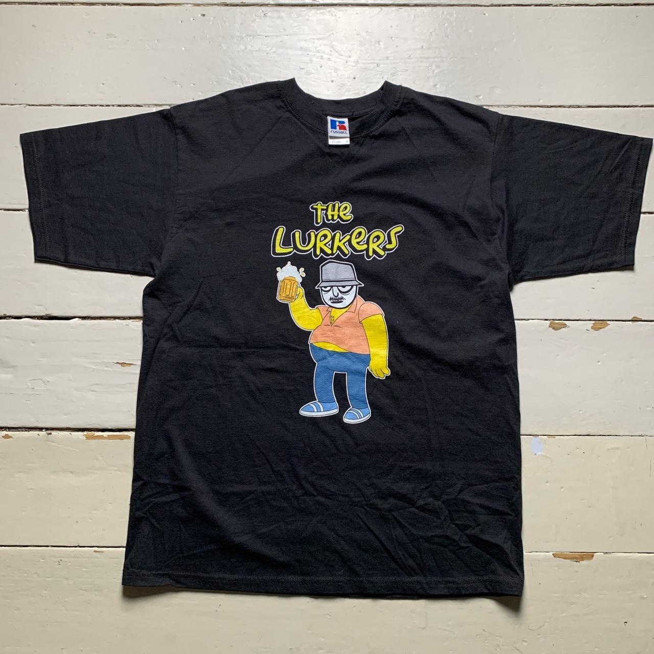 The Lurkers Simpsons Barney T Shirt Black