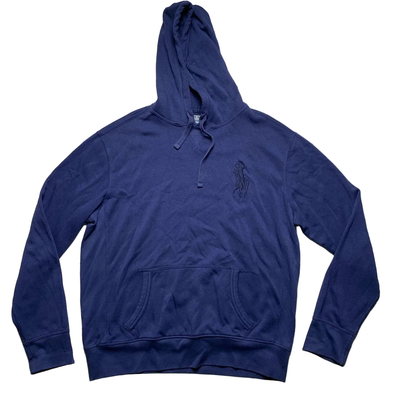 Polo Ralph Lauren Navy Big Pony Hoodie (L)