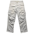 Carharrt WIP Light Grey White Regular Cargo Combat Pant Trousers (31W)