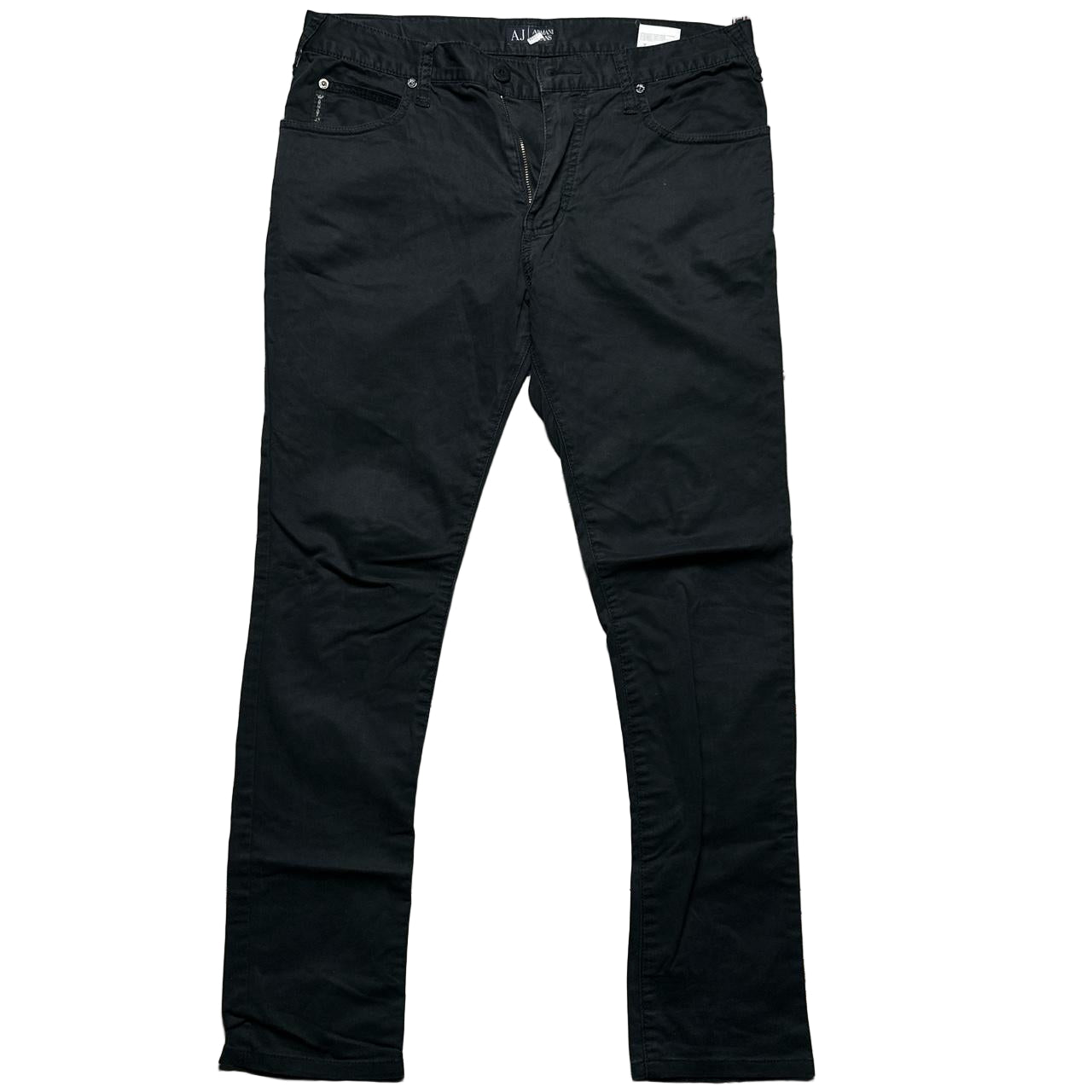 Armani Black Slim Trouser Jeans (31W)