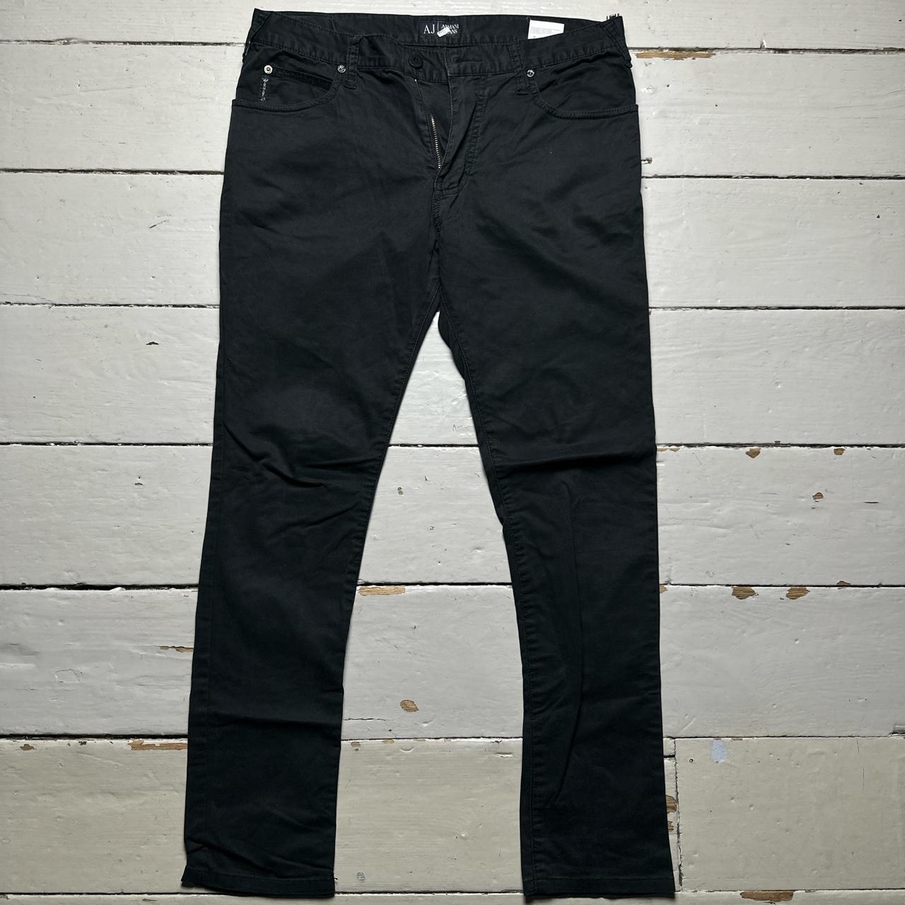 Armani Black Slim Trouser Jeans