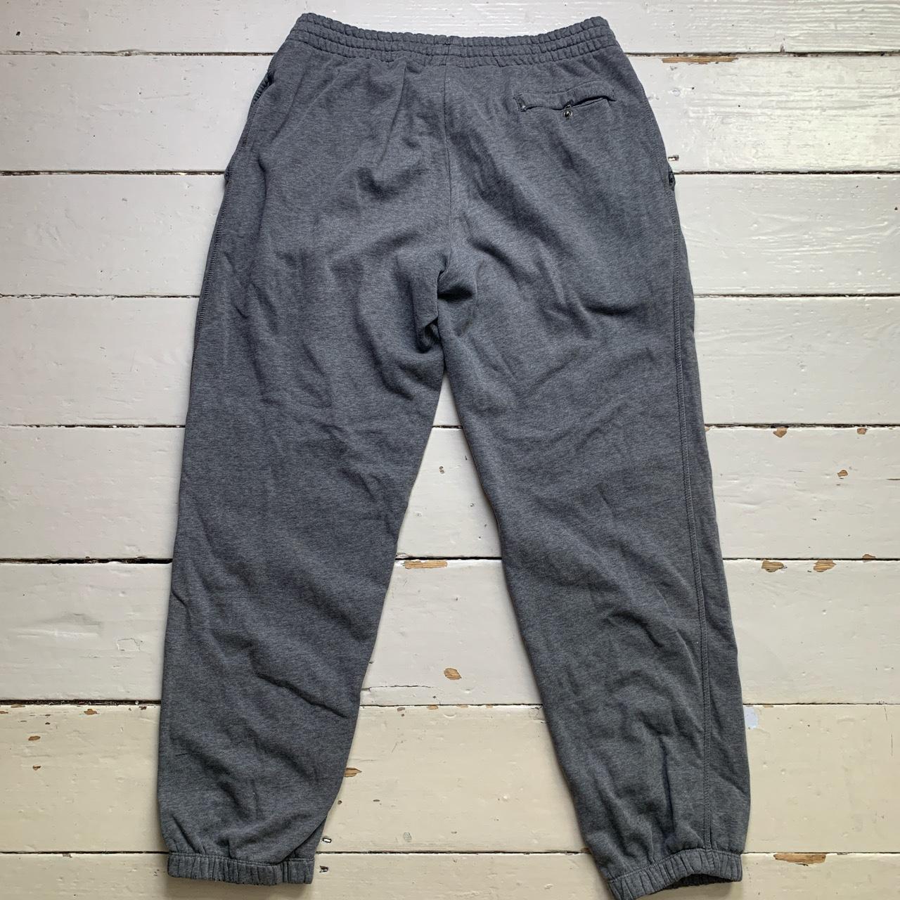 Nike Swoosh Grey and White Joggers