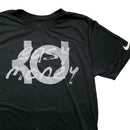 Nike KD Kevin Durang Easy Money T Shirt Black and White (L)