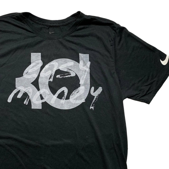 Nike KD Kevin Durang Easy Money T Shirt Black and White (L)