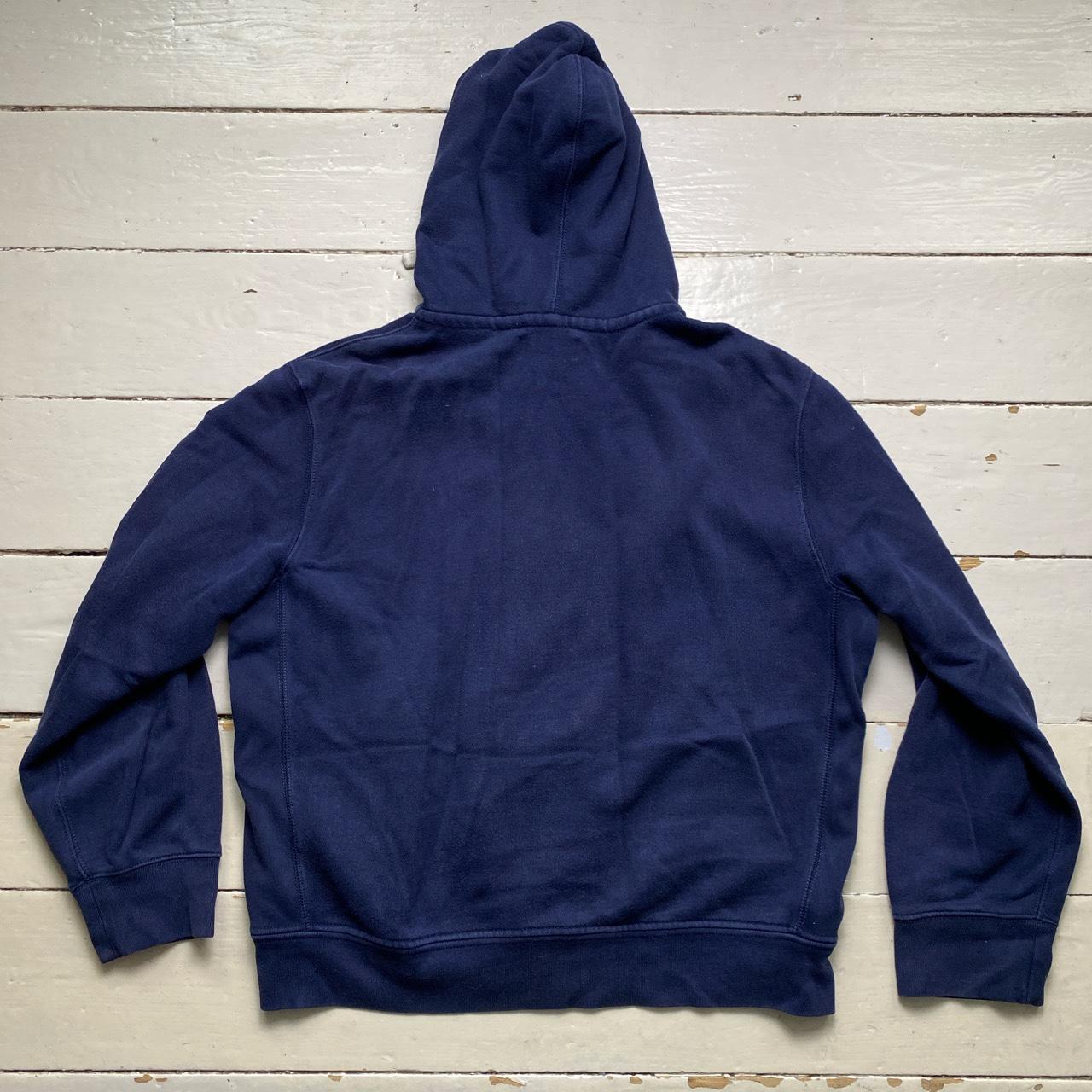 Ralph Lauren Polo Navy and Yellow Pony Hoodie