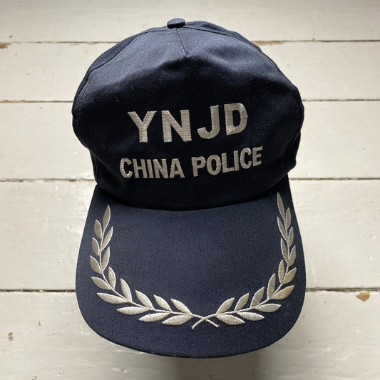China Police Navy and White Cap
